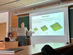Outreach talk about the latest DESI results